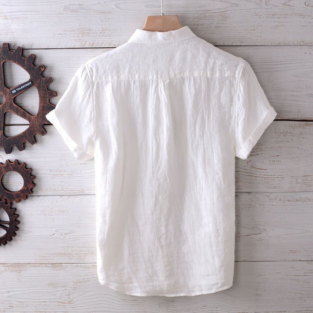 Lionel | Handcrafted Linen Shirt