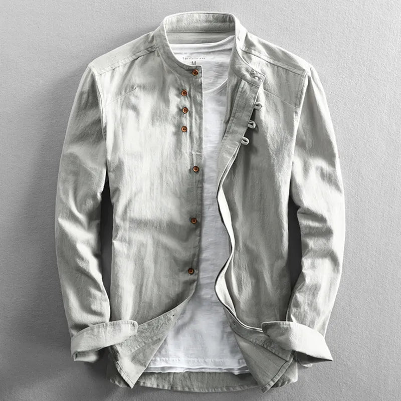 Paul | Japanese Linen Shirt